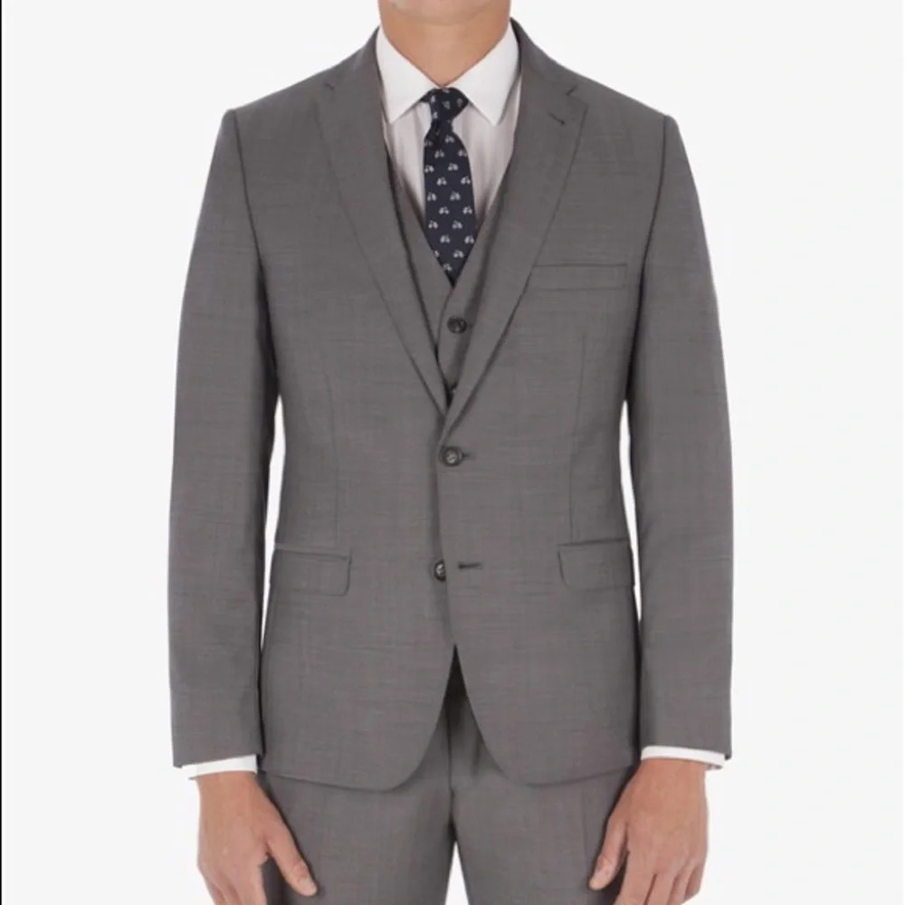 Ben Sherman gray Twill Camden Jacket, size small